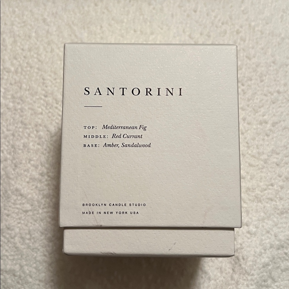 Santorini Scented Candle